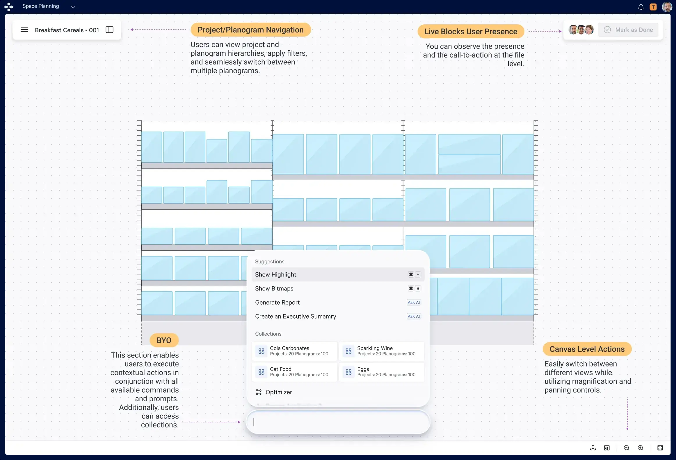 Agentic UX — ShelfOps Agent on Canvas