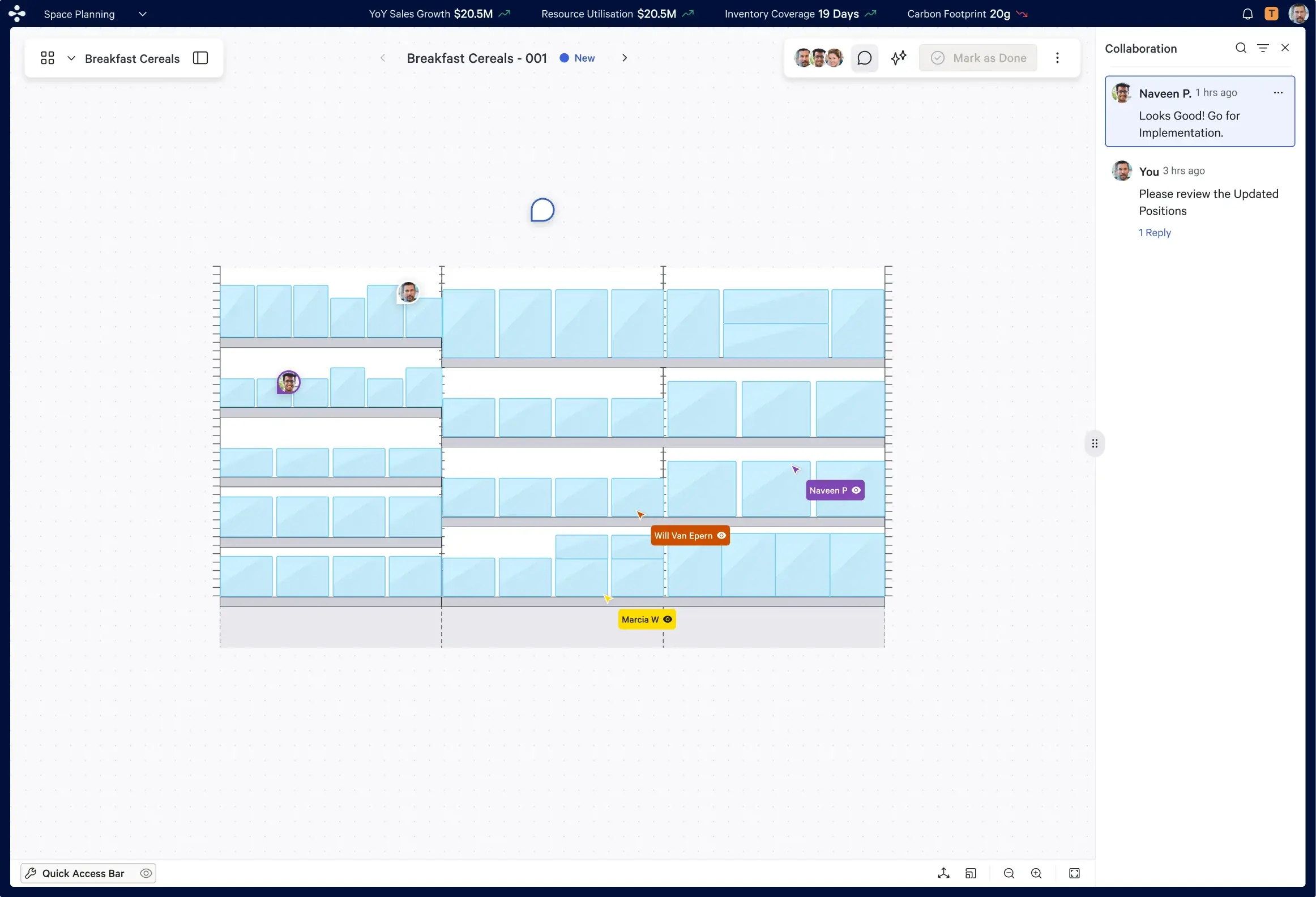 Canvas Collaboration — Ambient Presence